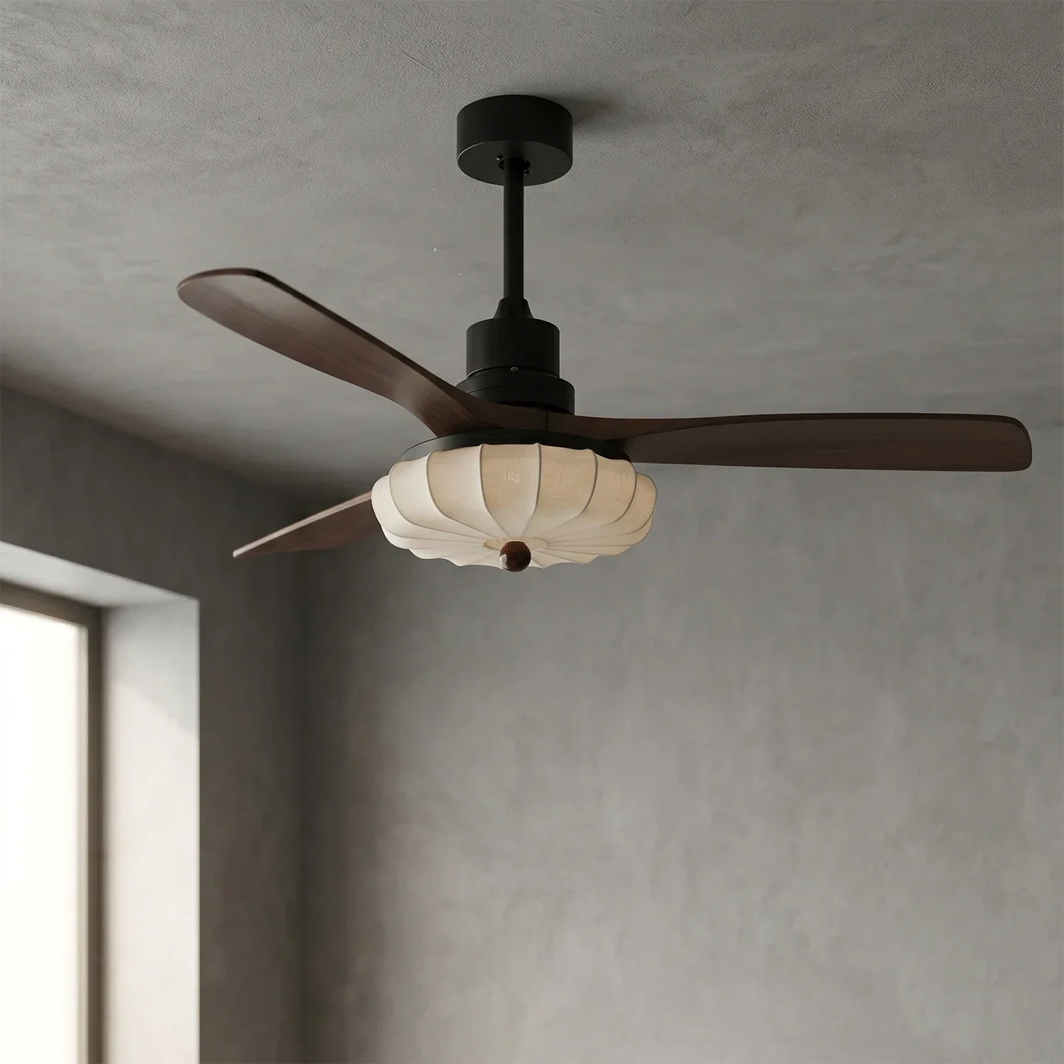 Lotus Bloom Ceiling Fan Light | wildoxy