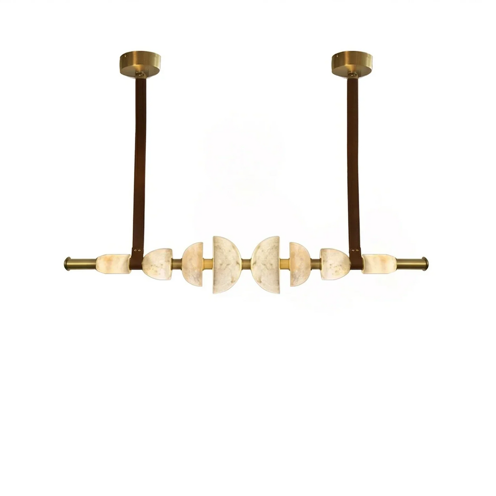 Lumina Alabaster Linear Chandelier | wildoxy