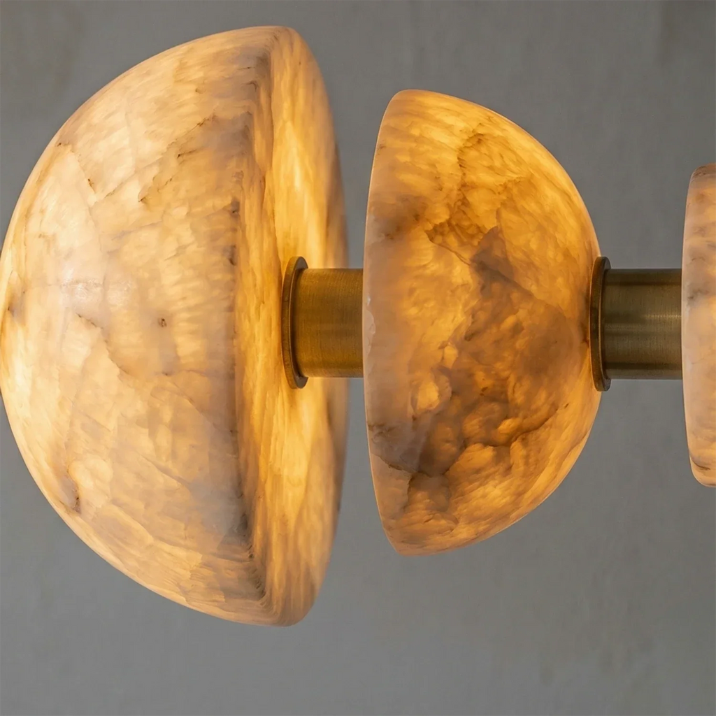 Lumina Alabaster Linear Chandelier | wildoxy
