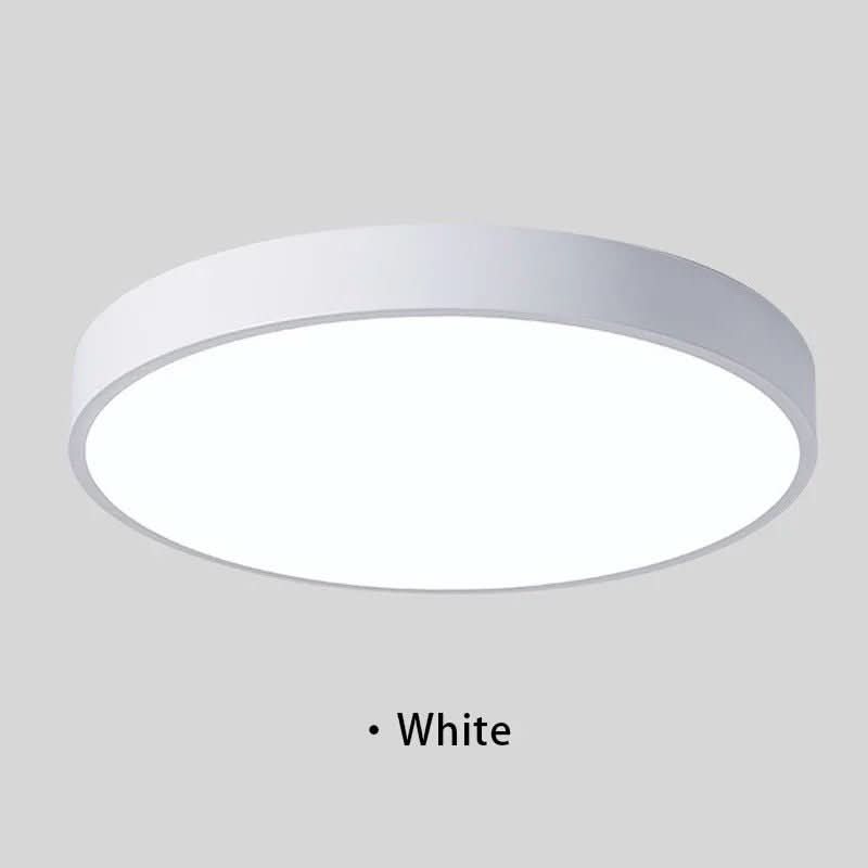 Plafon LED contemporâneo BRILLIORA — Iluminação uniforme, formato redondo