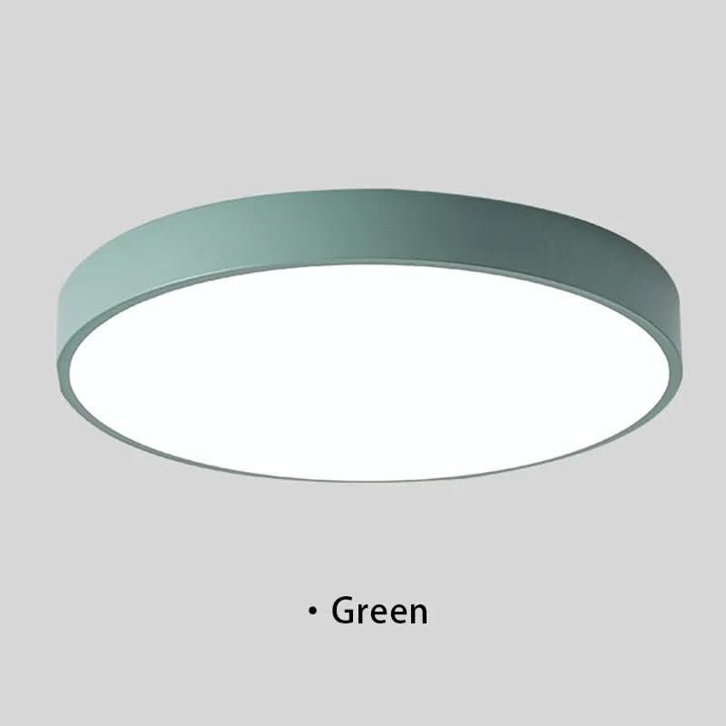 Plafon LED contemporâneo BRILLIORA — Iluminação uniforme, formato redondo
