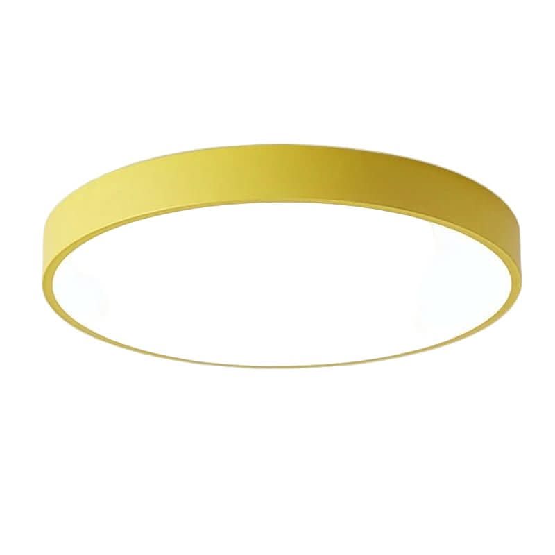 Plafon LED contemporâneo BRILLIORA — Iluminação uniforme, formato redondo