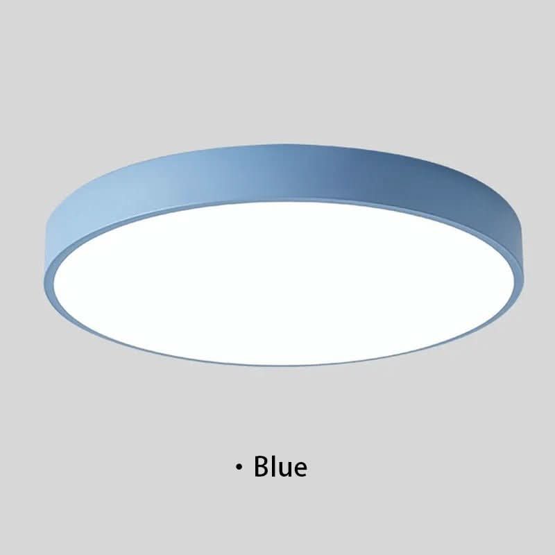 Plafon LED contemporâneo BRILLIORA — Iluminação uniforme, formato redondo