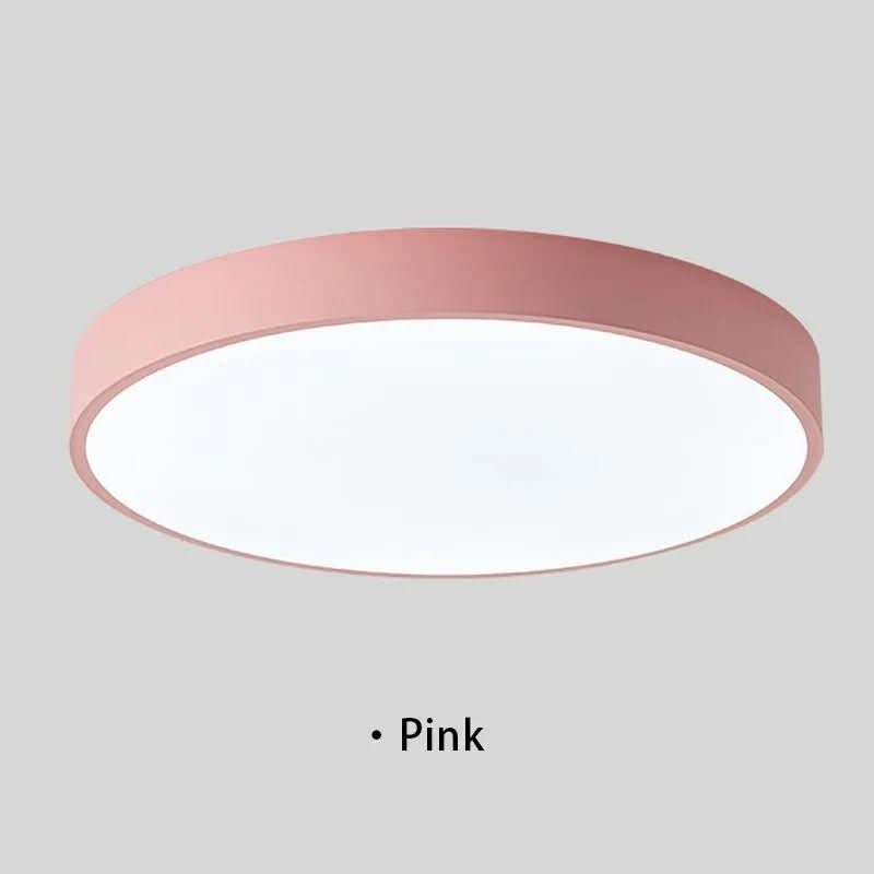 Plafon LED contemporâneo BRILLIORA — Iluminação uniforme, formato redondo
