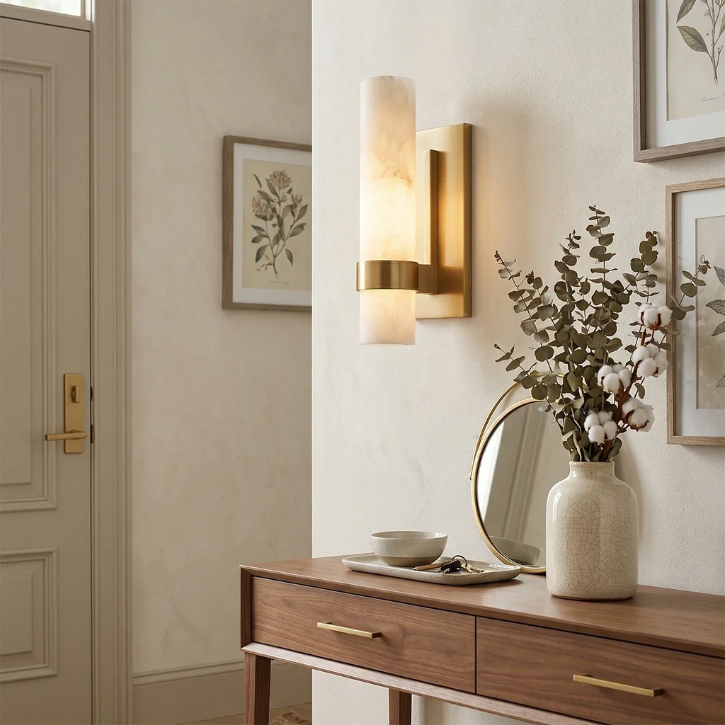 Luxury Alabaster Wall Sconce | wildoxy