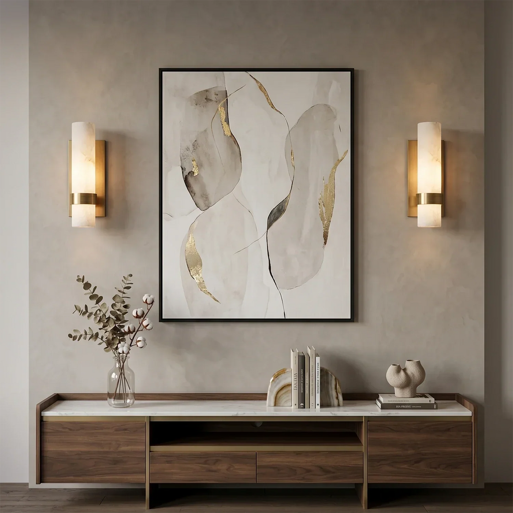 Luxury Alabaster Wall Sconce | wildoxy