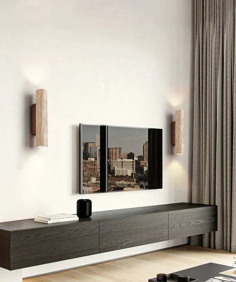 AureaLume Contemporary LED Wall Lamp — Warm White Illumination