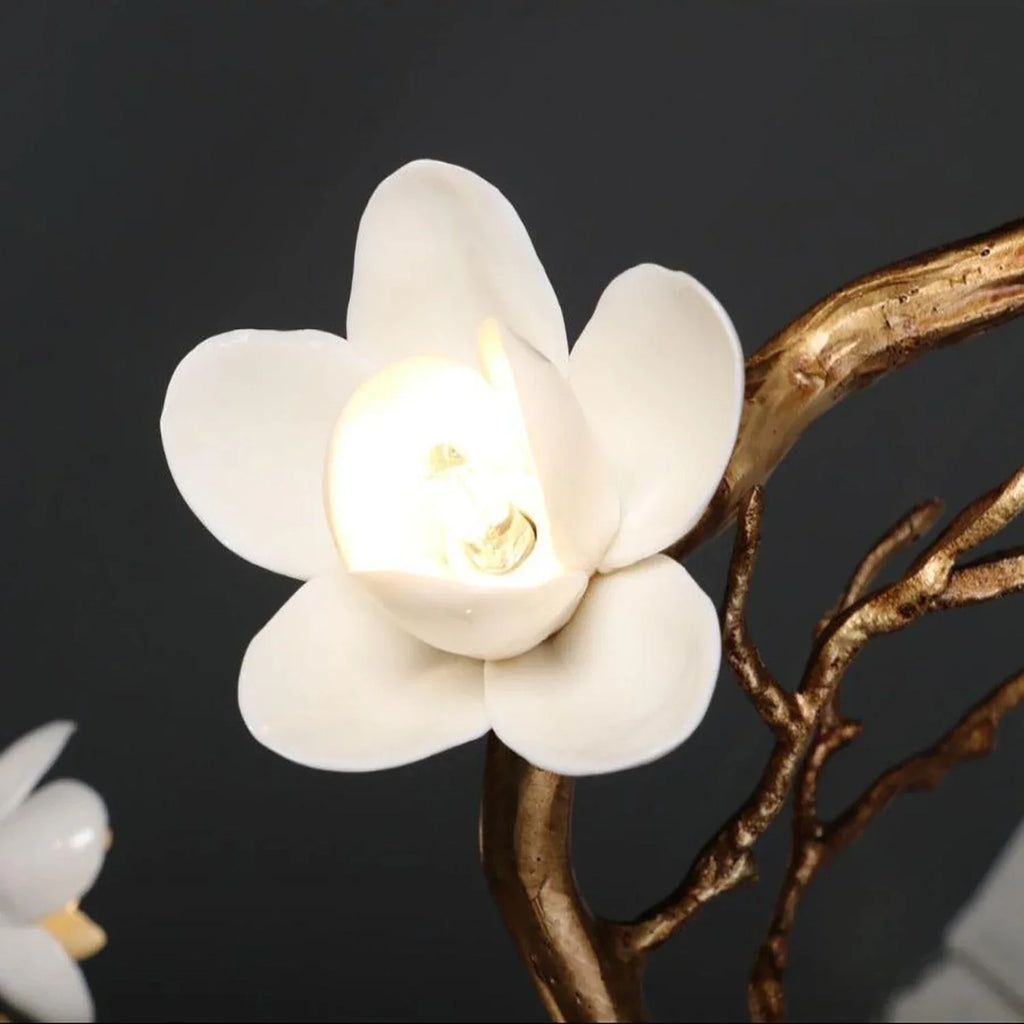 Magnolia Luxury Floral Branch Chandelier | wildoxy