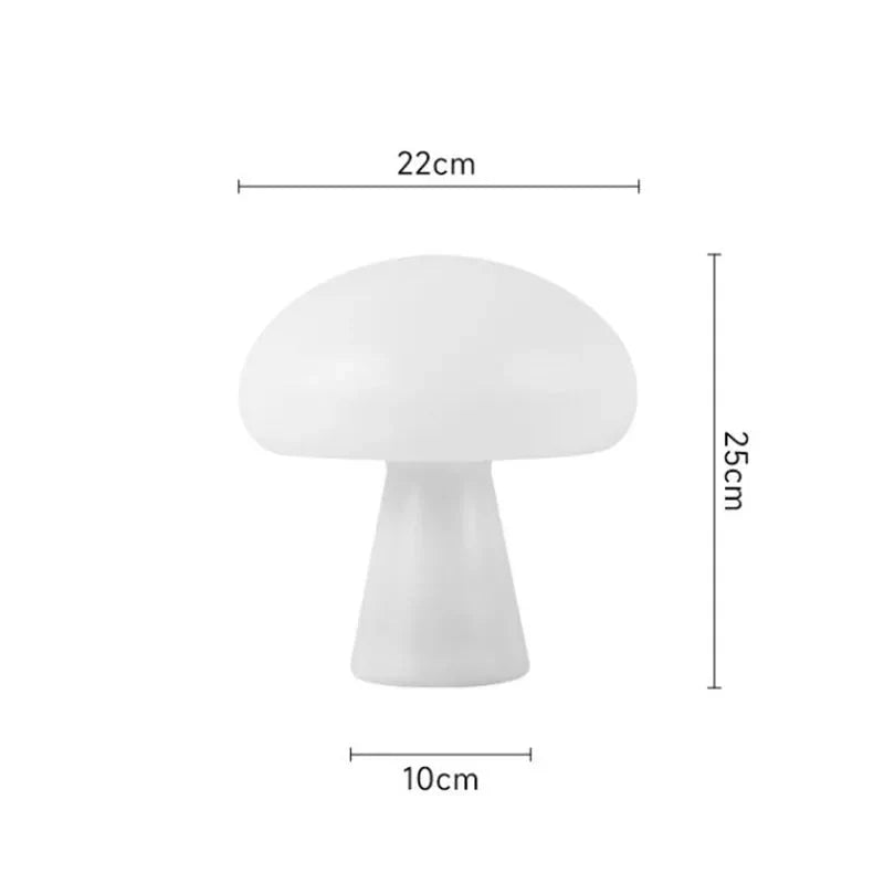 LumeraGlow Dimmable LED Table Lamp — Touch Switch Control, E27 Socket Base