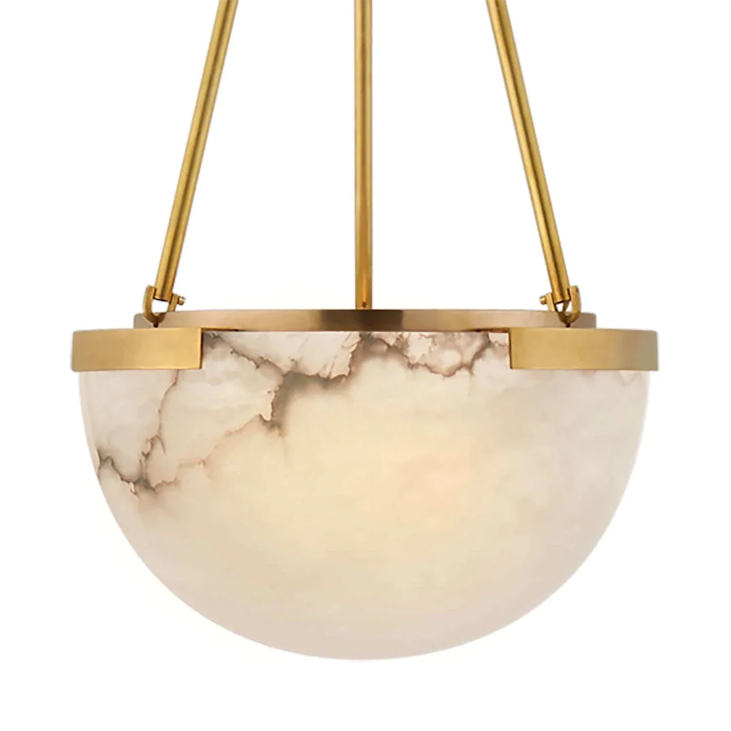 Melangee Alabaster Dome Pendant | wildoxy