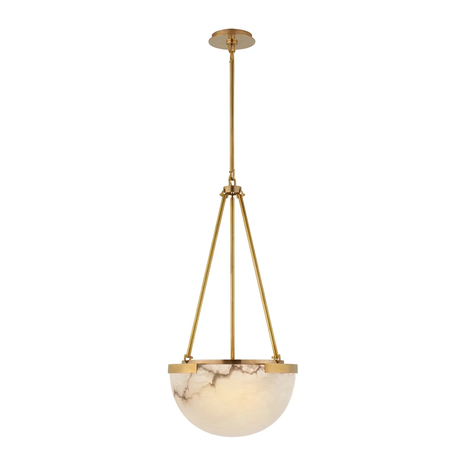 Melangee Alabaster Dome Pendant | wildoxy