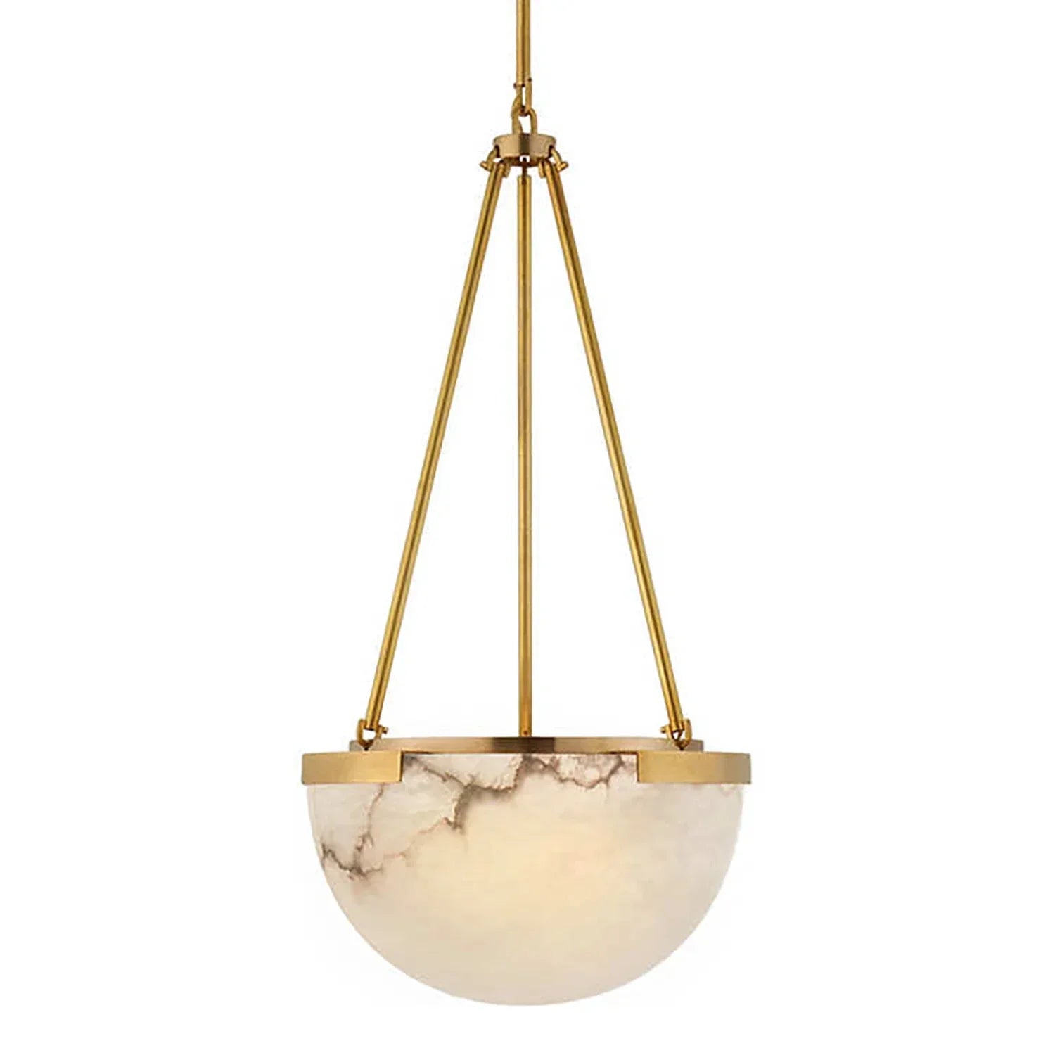 Melangee Alabaster Dome Pendant | wildoxy