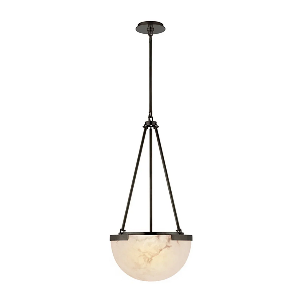 Melangee Alabaster Dome Pendant | wildoxy