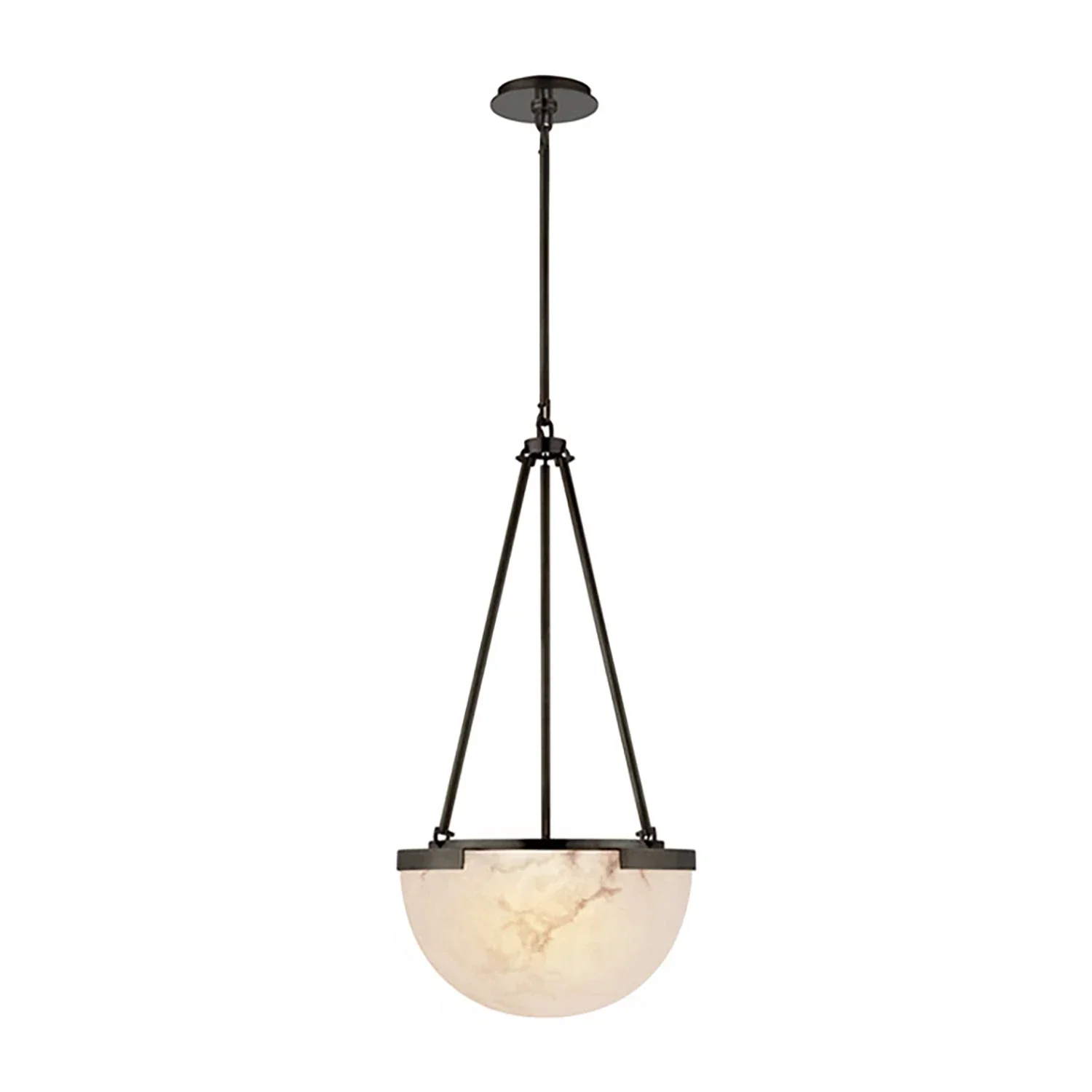 Melangee Alabaster Dome Pendant | wildoxy