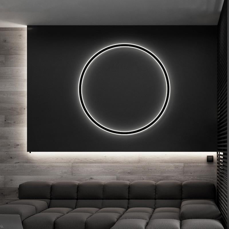 Sun Shaped Round Wall Lamp — Bright LED Lighting, AC 90-260V Compatible