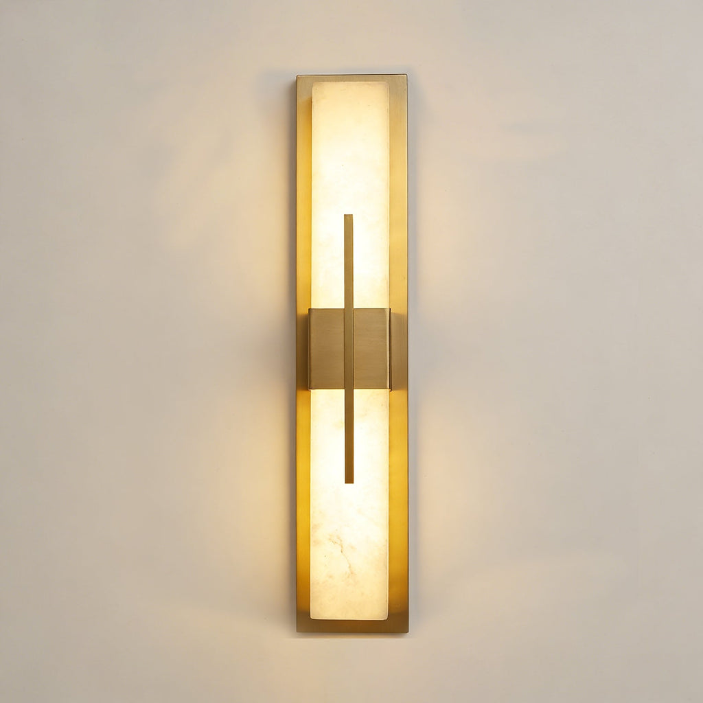 Modern Alabaster Linear Wall Sconce | wildoxy