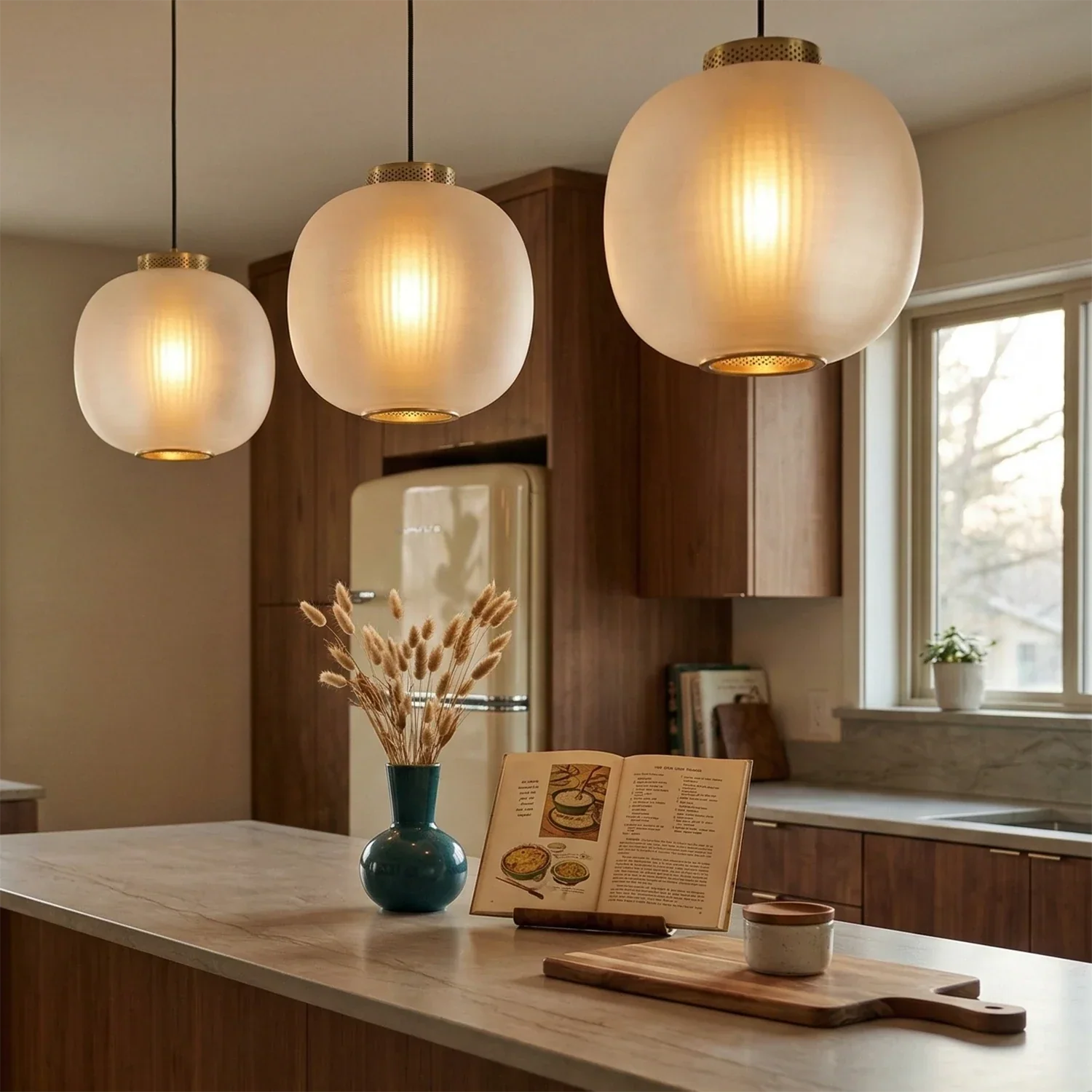 Bloom Frosted Glass Pendant Light | wildoxy