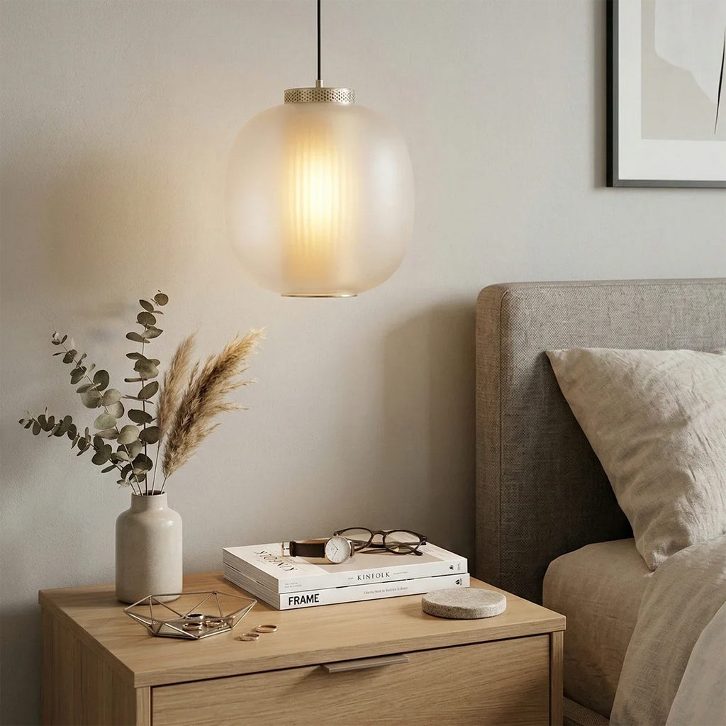 Bloom Frosted Glass Pendant Light | wildoxy