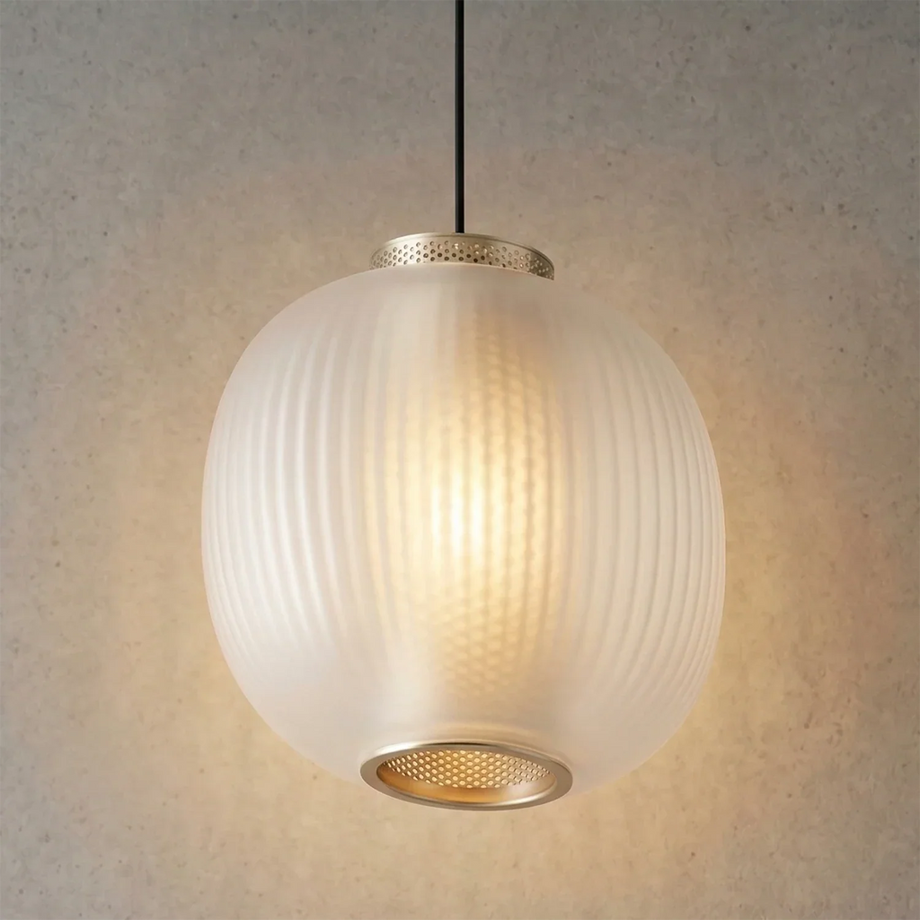 Bloom Frosted Glass Pendant Light | wildoxy