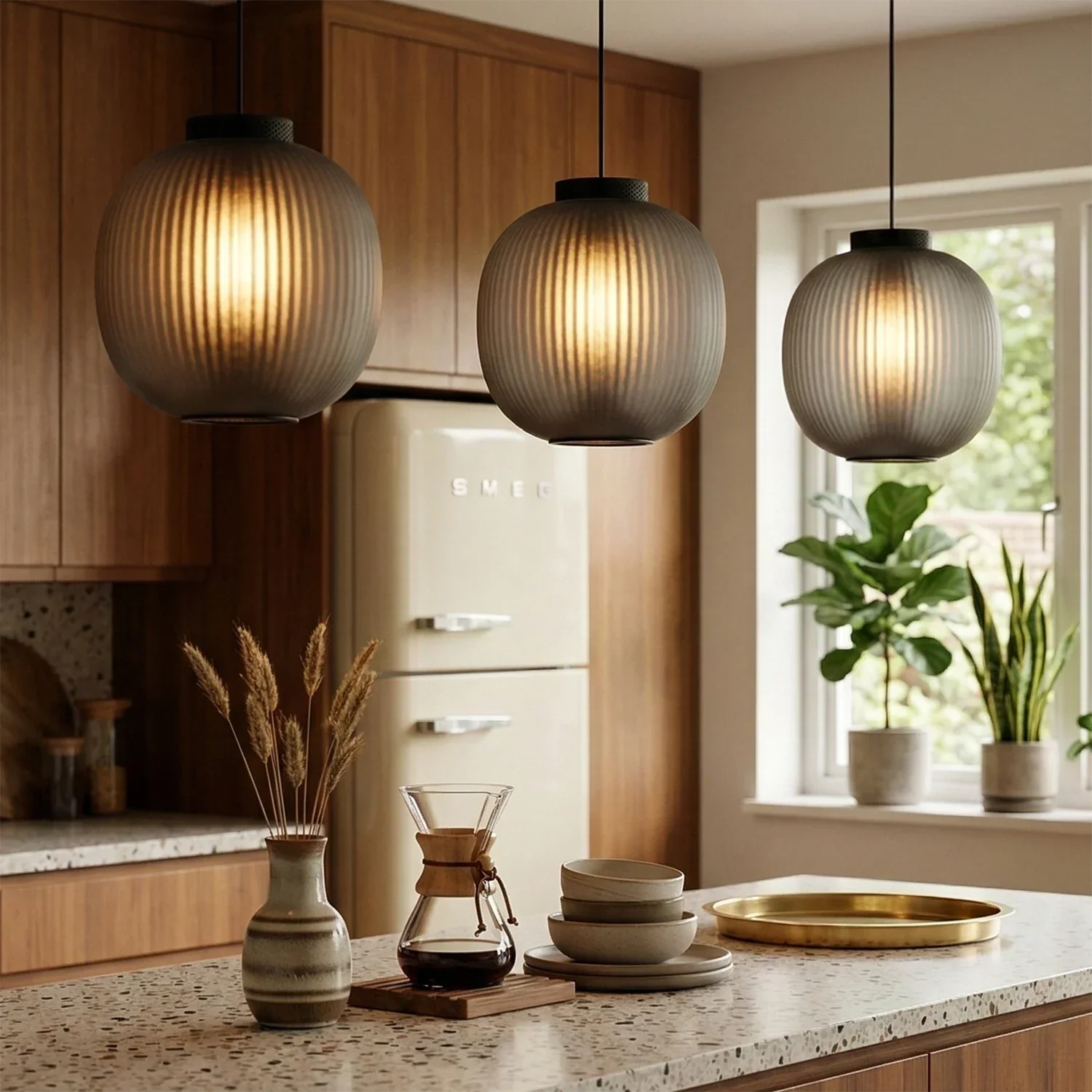 Bloom Frosted Glass Pendant Light | wildoxy