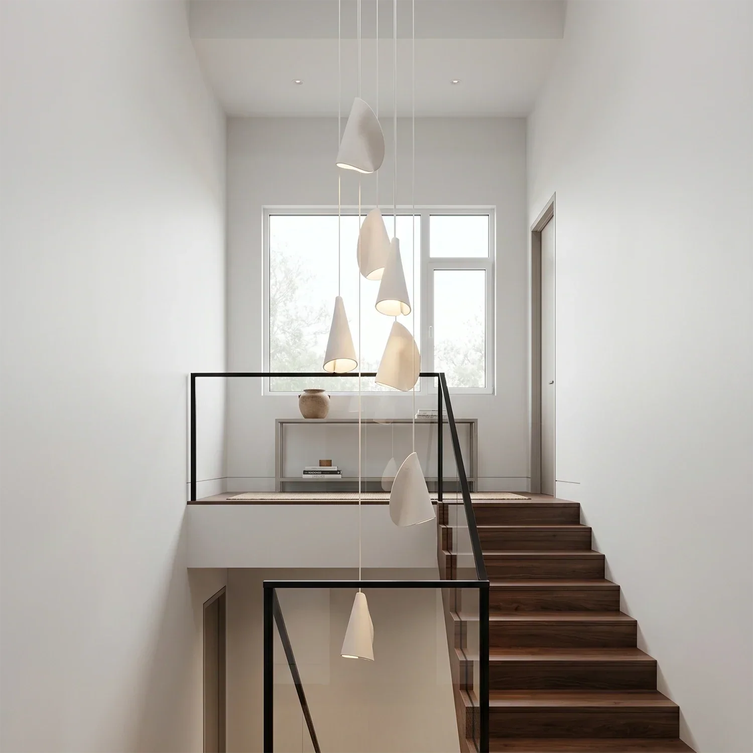 Modern Handmade Porcelain Petal Pendant Light | wildoxy