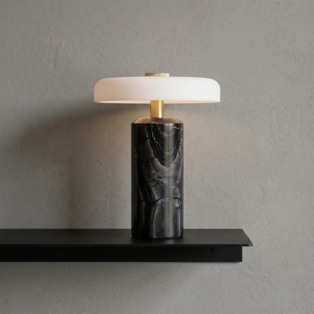 Modern Marble Table Lamp | wildoxy