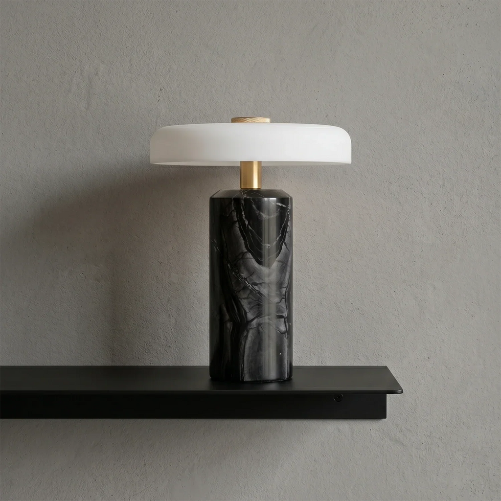 Modern Marble Table Lamp | wildoxy