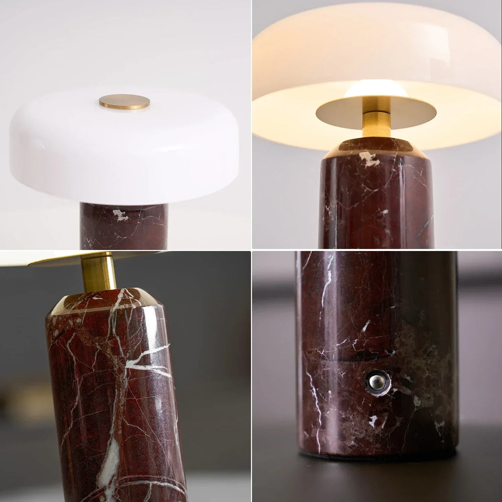 Modern Marble Table Lamp | wildoxy