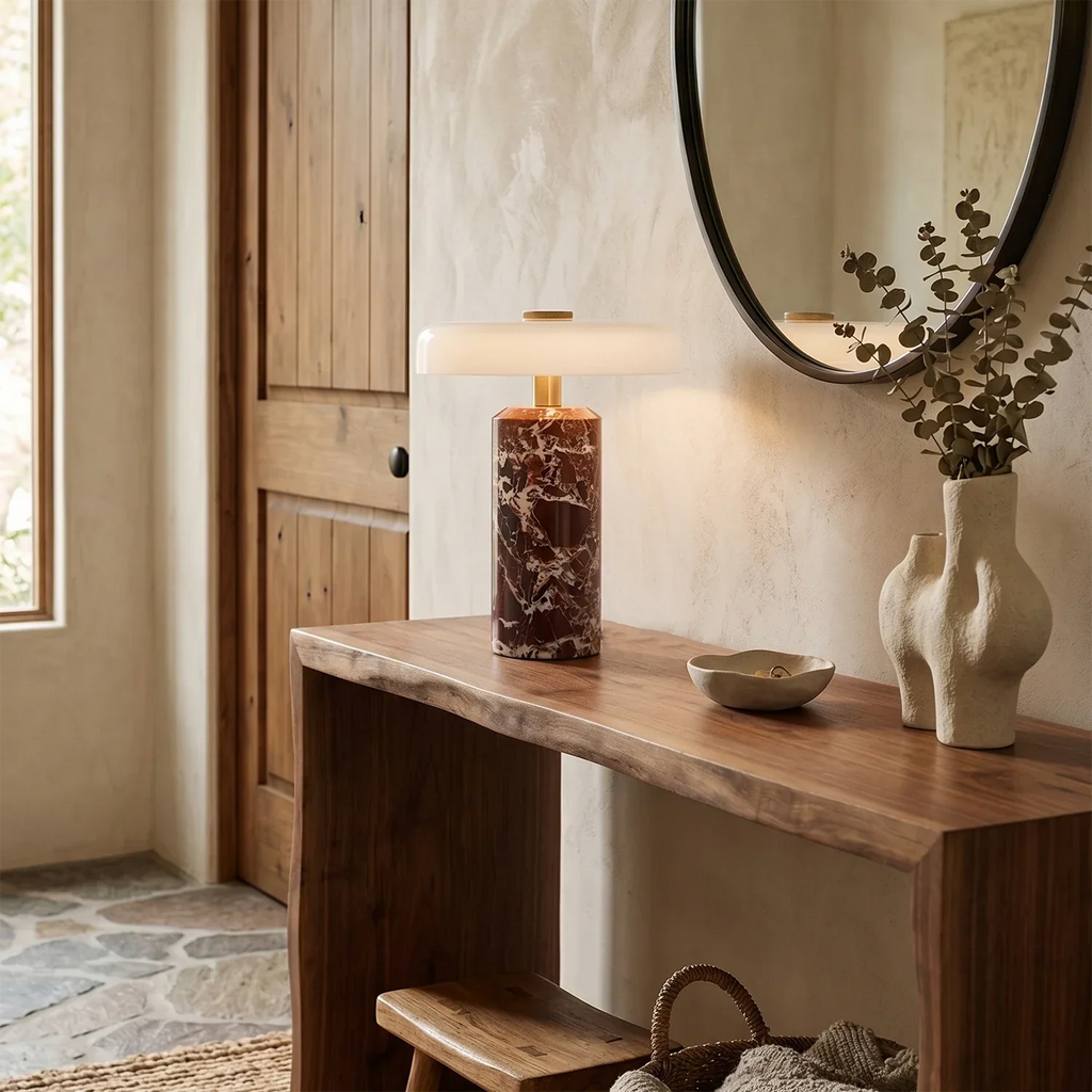 Modern Marble Table Lamp | wildoxy