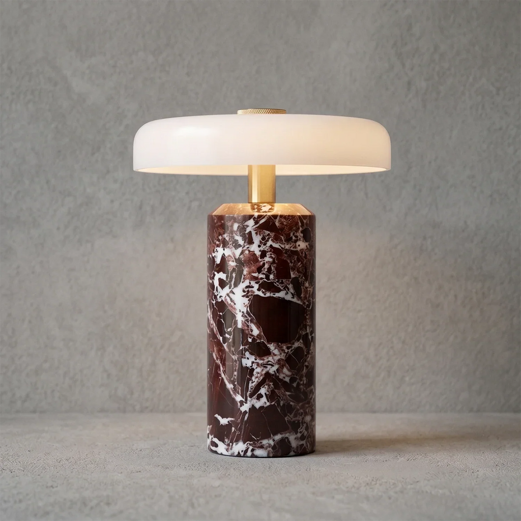 Modern Marble Table Lamp | wildoxy