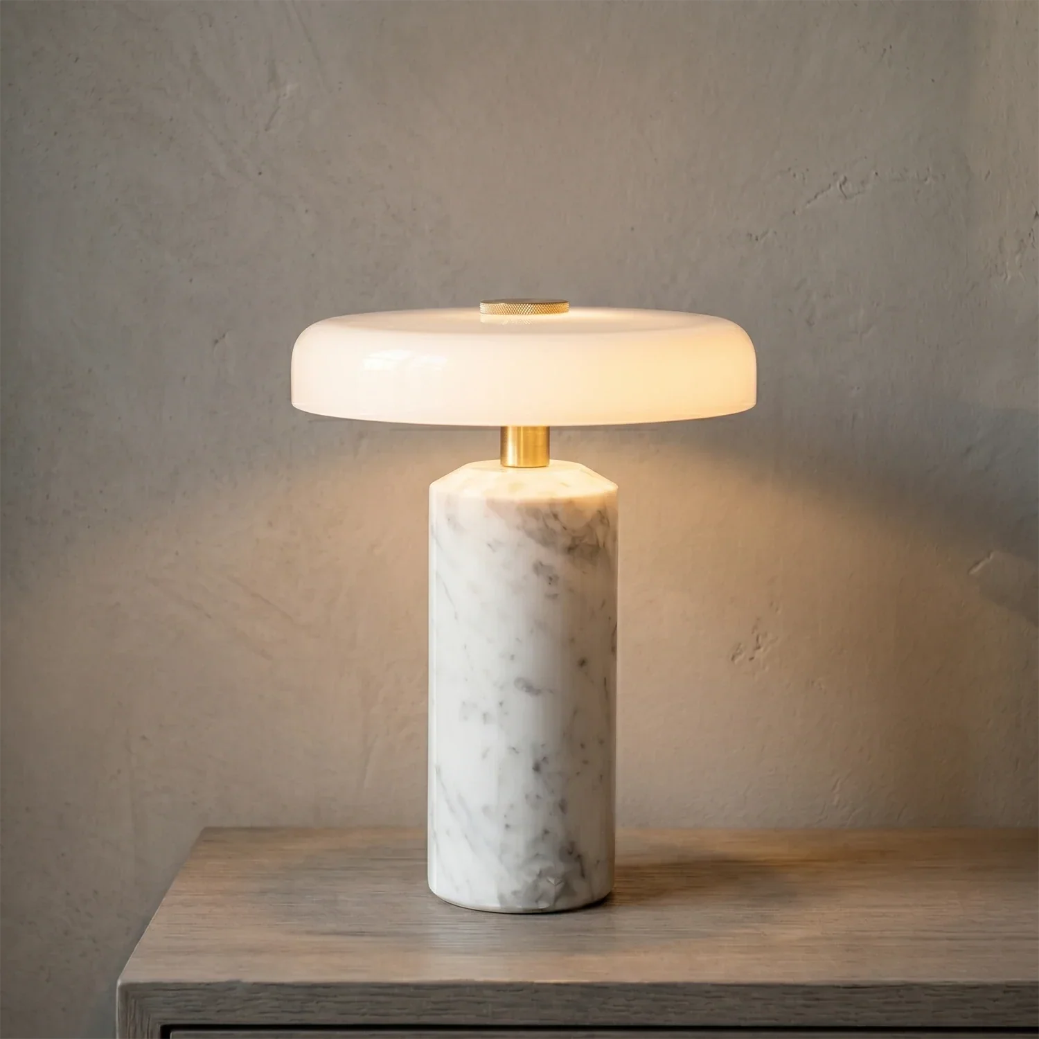 Modern Marble Table Lamp | wildoxy