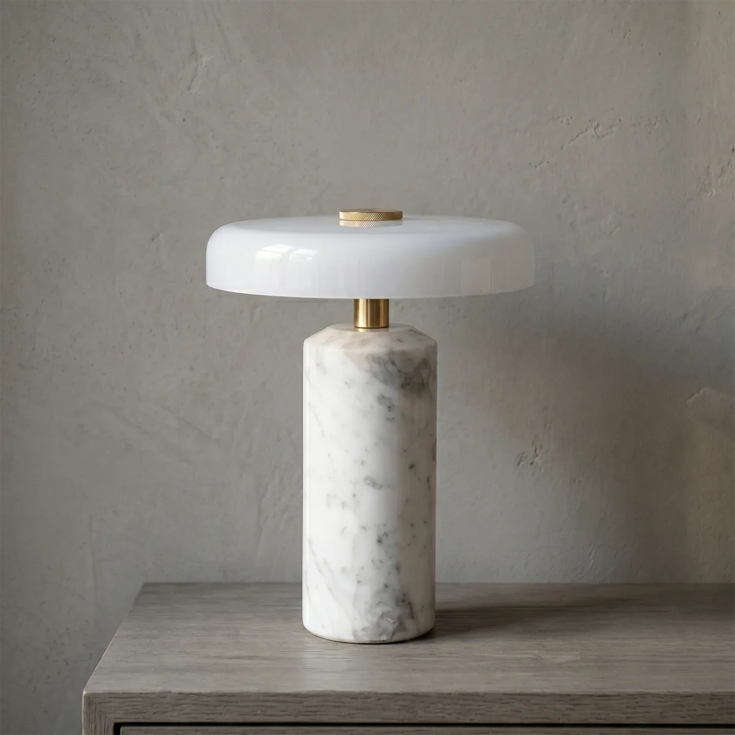 Modern Marble Table Lamp | wildoxy