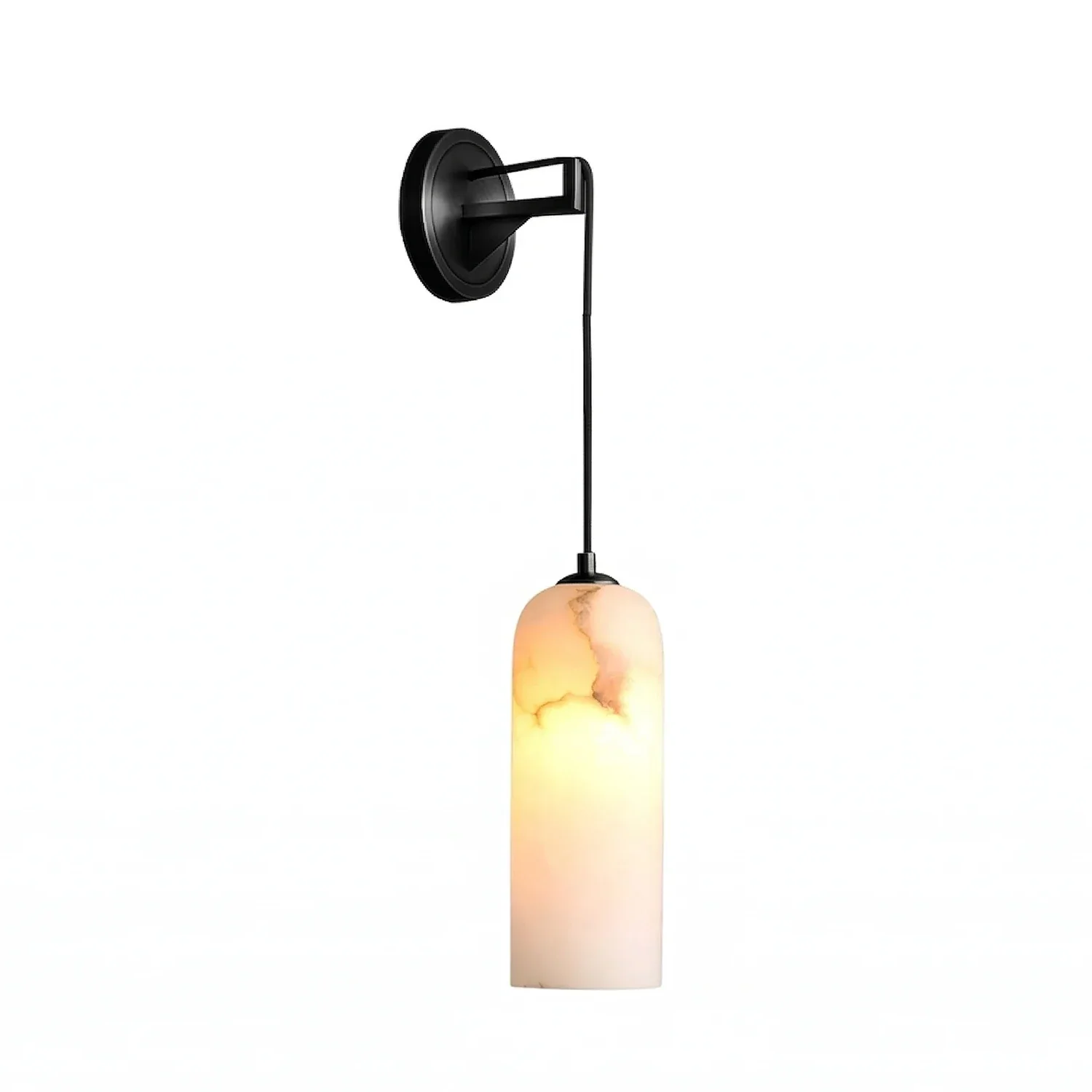 Modern Petra Alabaster Wall Sconce | wildoxy