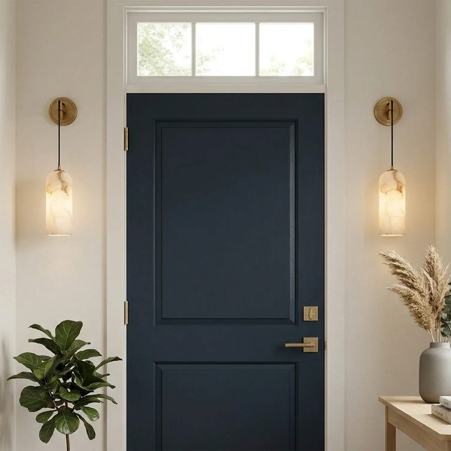 Modern Petra Alabaster Wall Sconce | wildoxy