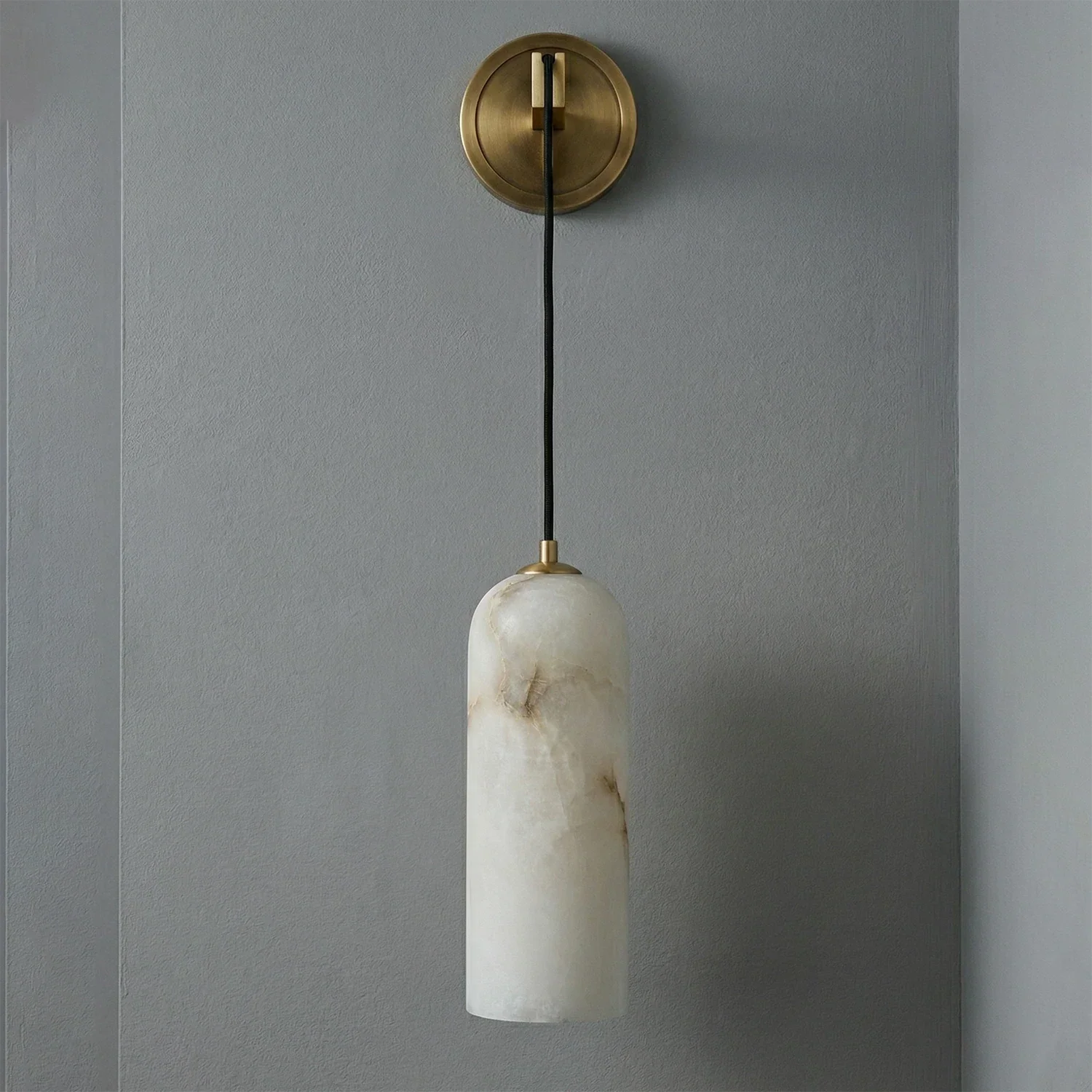 Modern Petra Alabaster Wall Sconce | wildoxy
