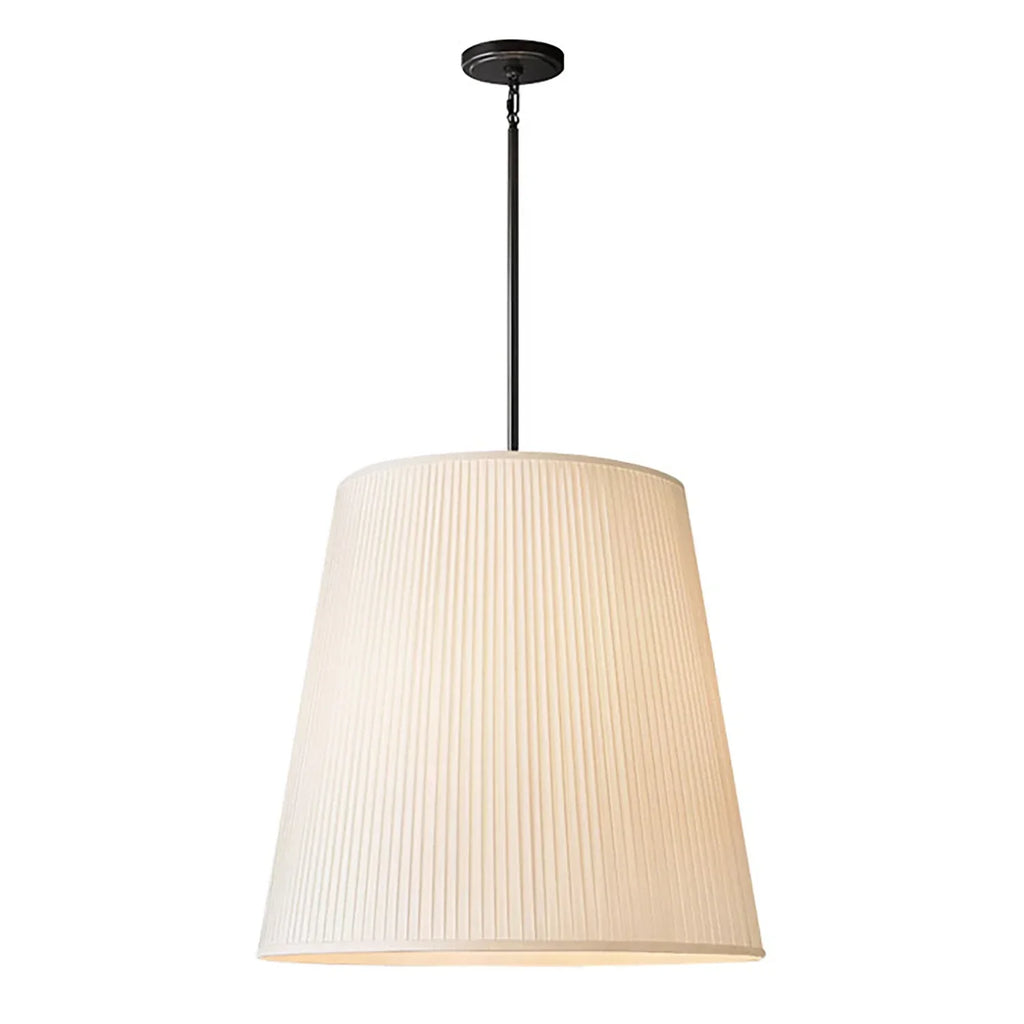Modern Tailored Reed Pleat Stem Pendant | wildoxy