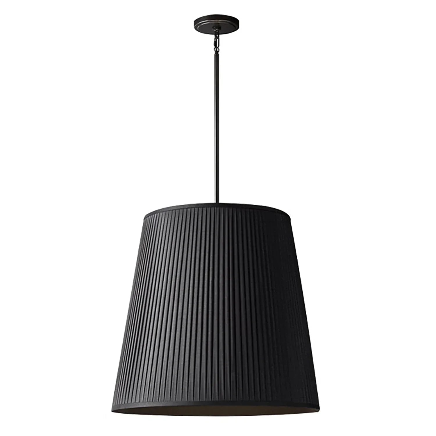 Modern Tailored Reed Pleat Stem Pendant | wildoxy