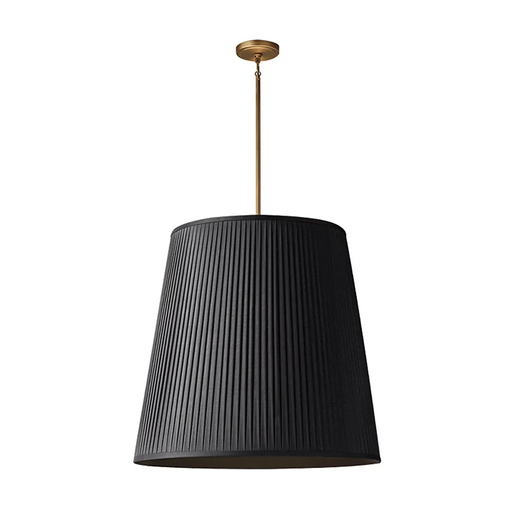 Modern Tailored Reed Pleat Stem Pendant | wildoxy