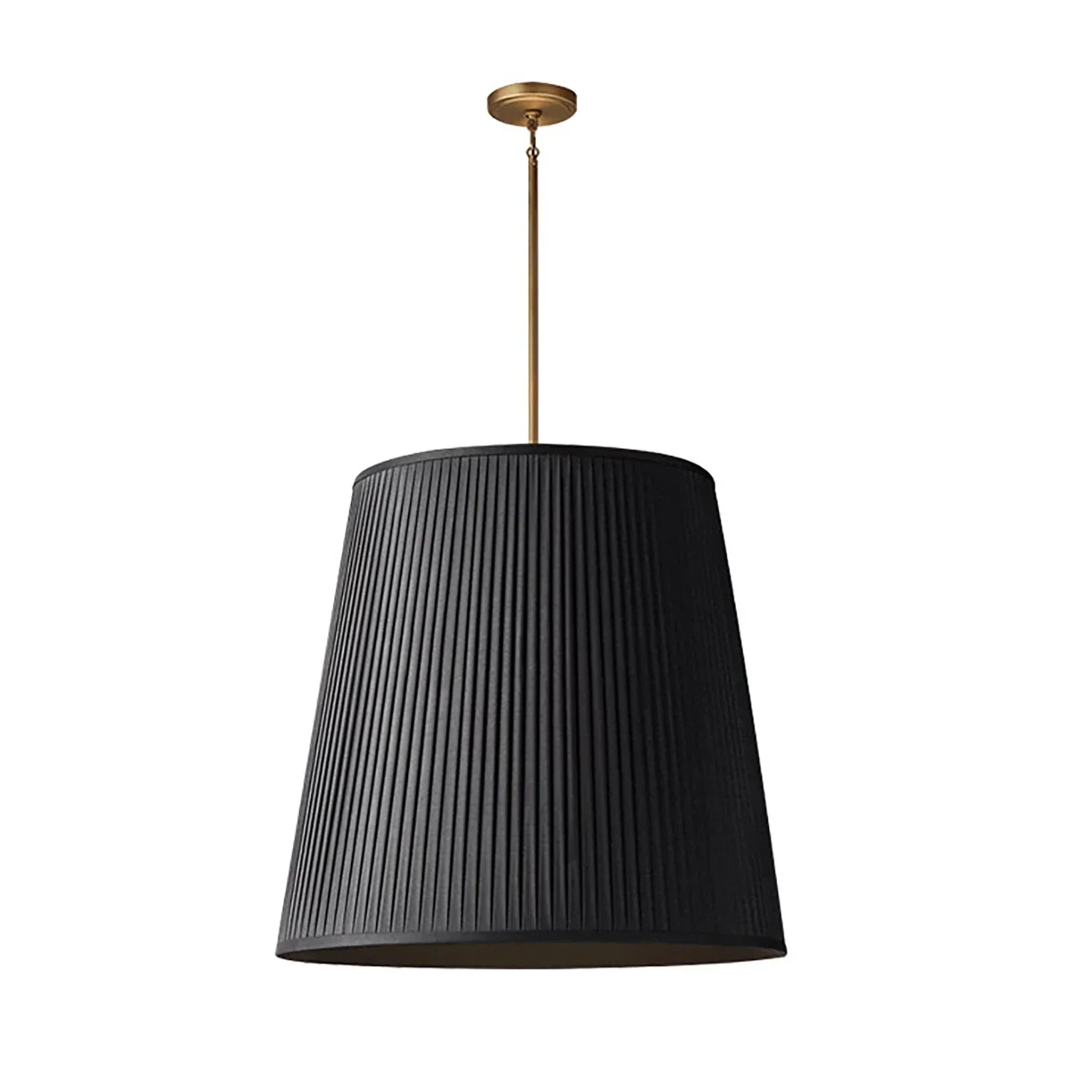 Modern Tailored Reed Pleat Stem Pendant | wildoxy