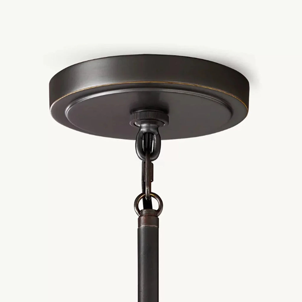 Modern Tailored Reed Pleat Stem Pendant | wildoxy