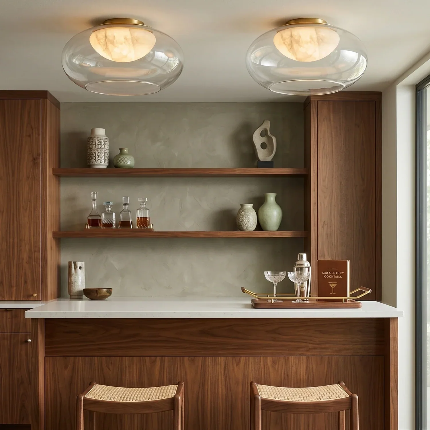 Moor Flush Mount Ceiling Light | wildoxy