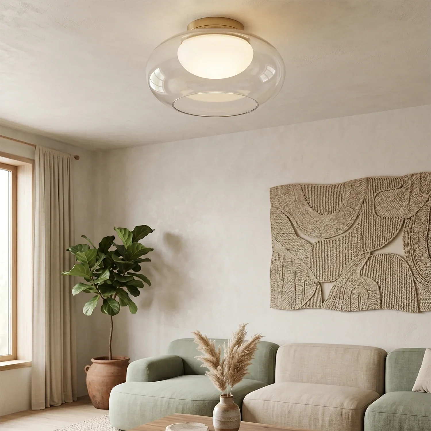 Moor Flush Mount Ceiling Light | wildoxy