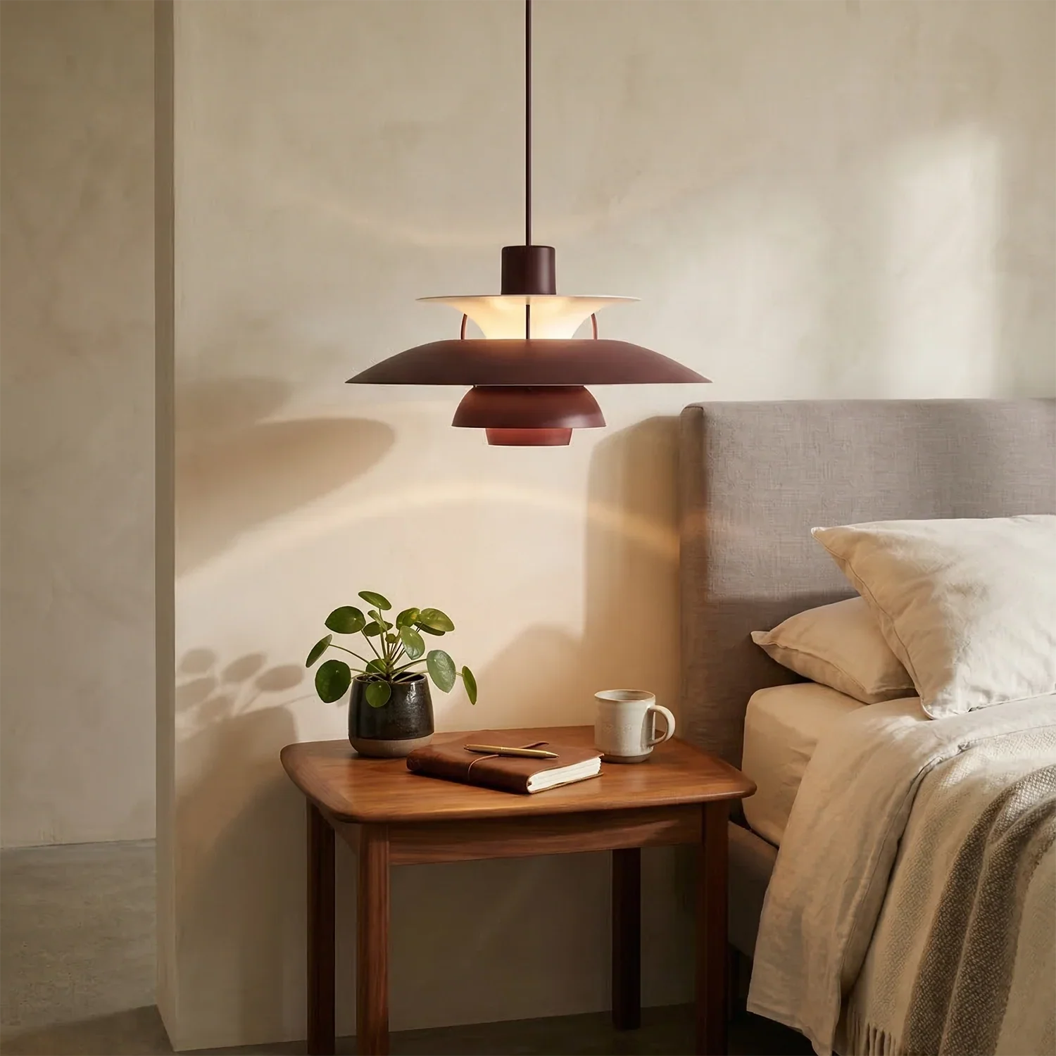 Multi-Tier Saucer Pendant Lamp | wildoxy