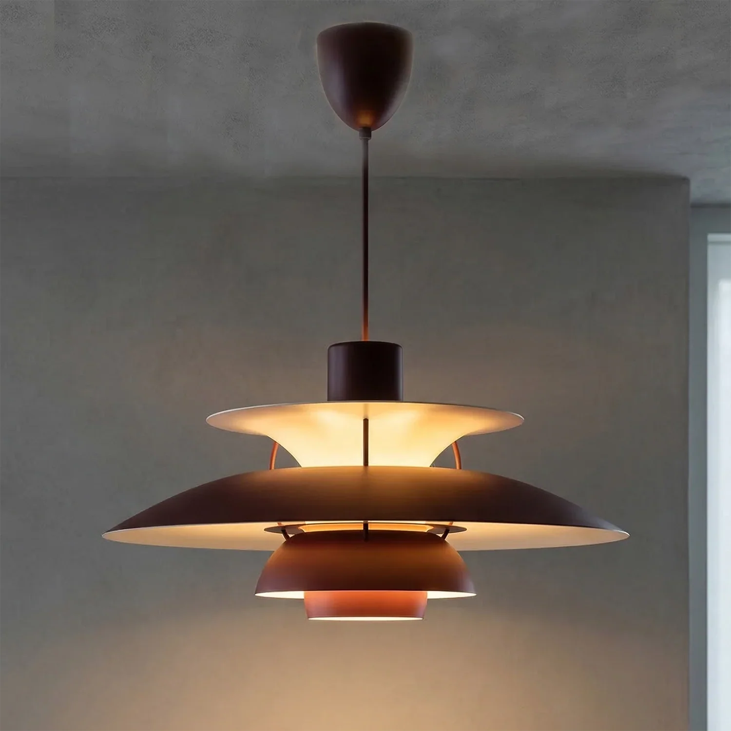 Multi-Tier Saucer Pendant Lamp | wildoxy