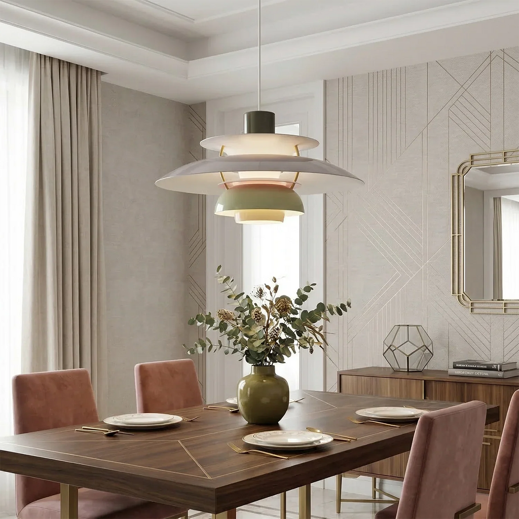 Multi-Tier Saucer Pendant Lamp | wildoxy