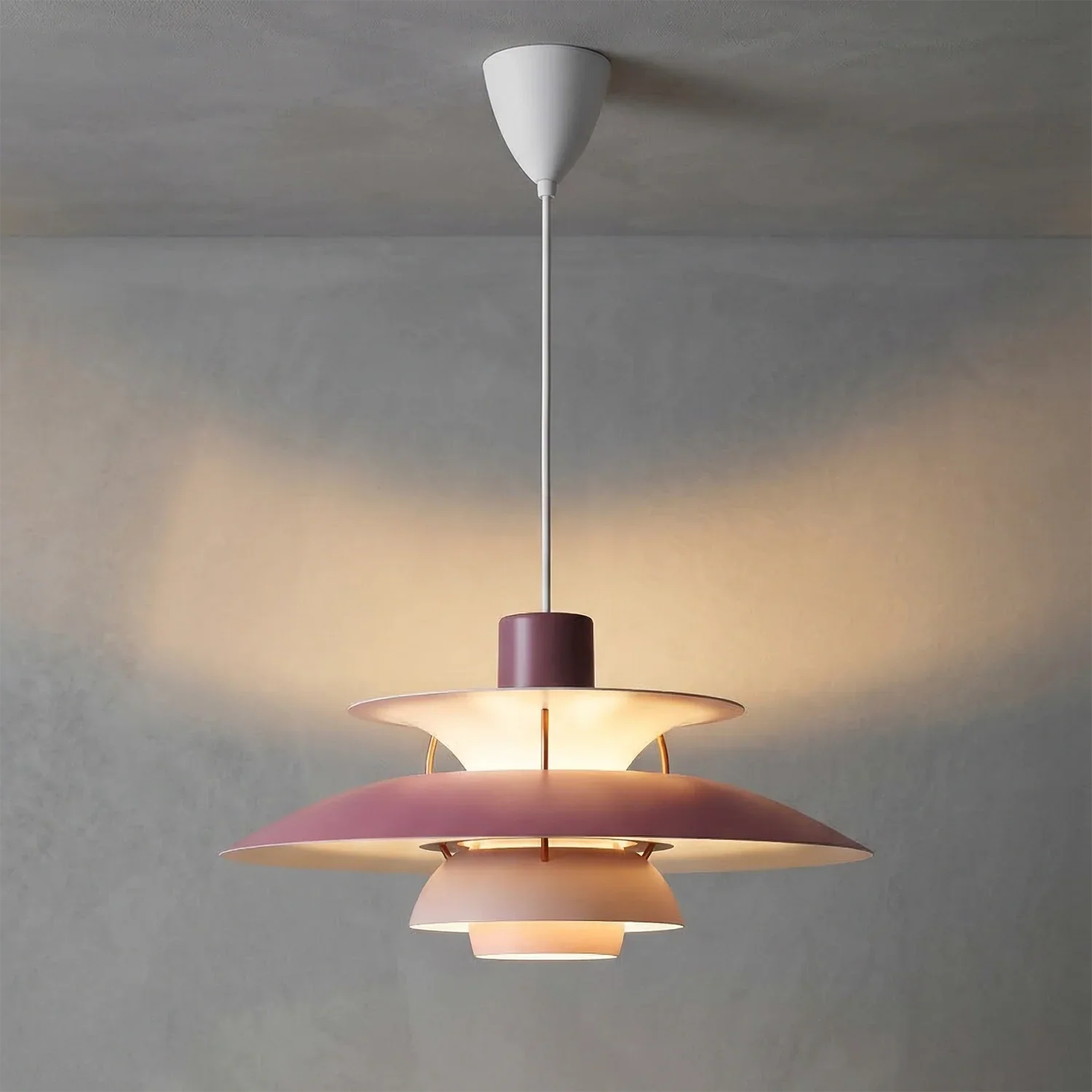 Multi-Tier Saucer Pendant Lamp | wildoxy