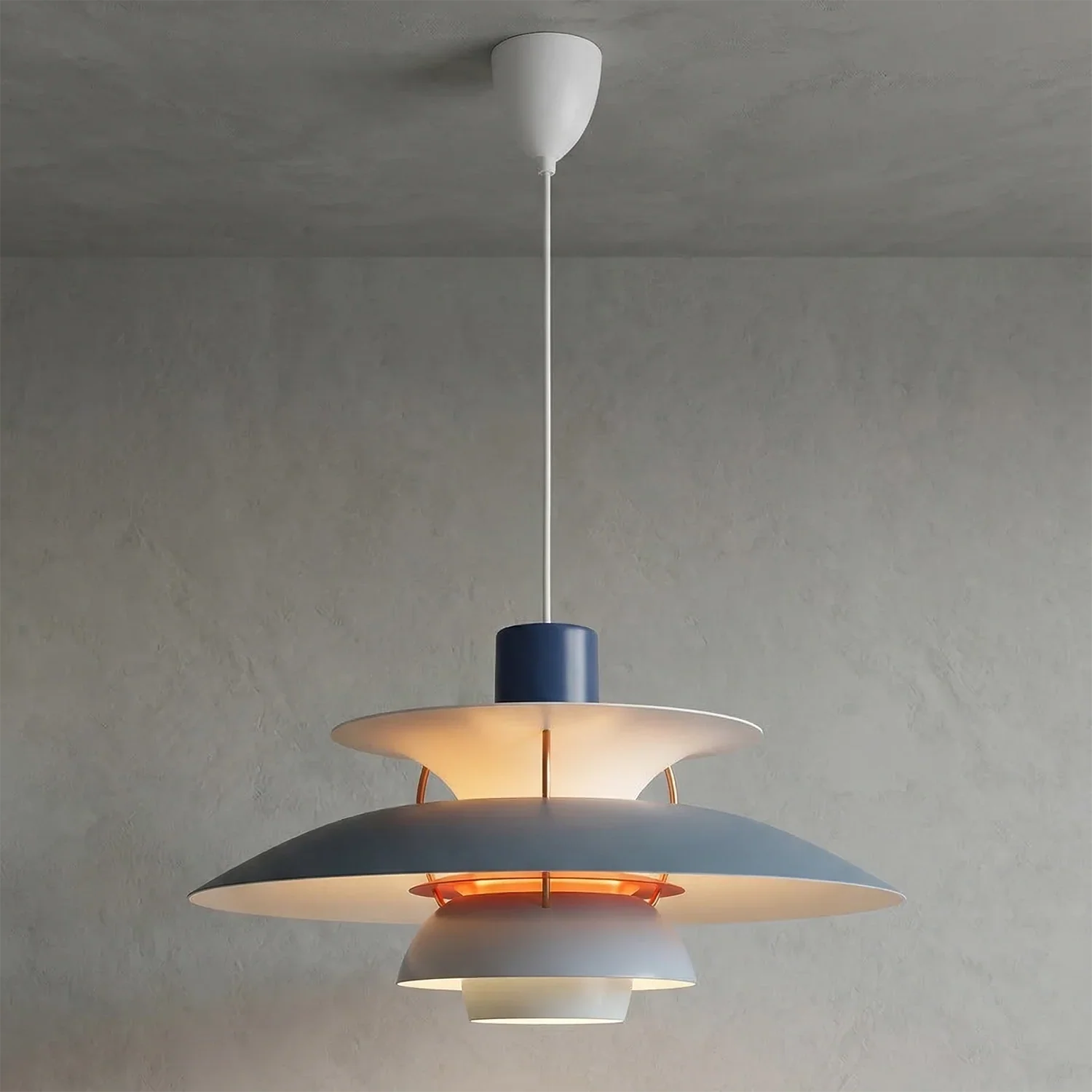 Multi-Tier Saucer Pendant Lamp | wildoxy