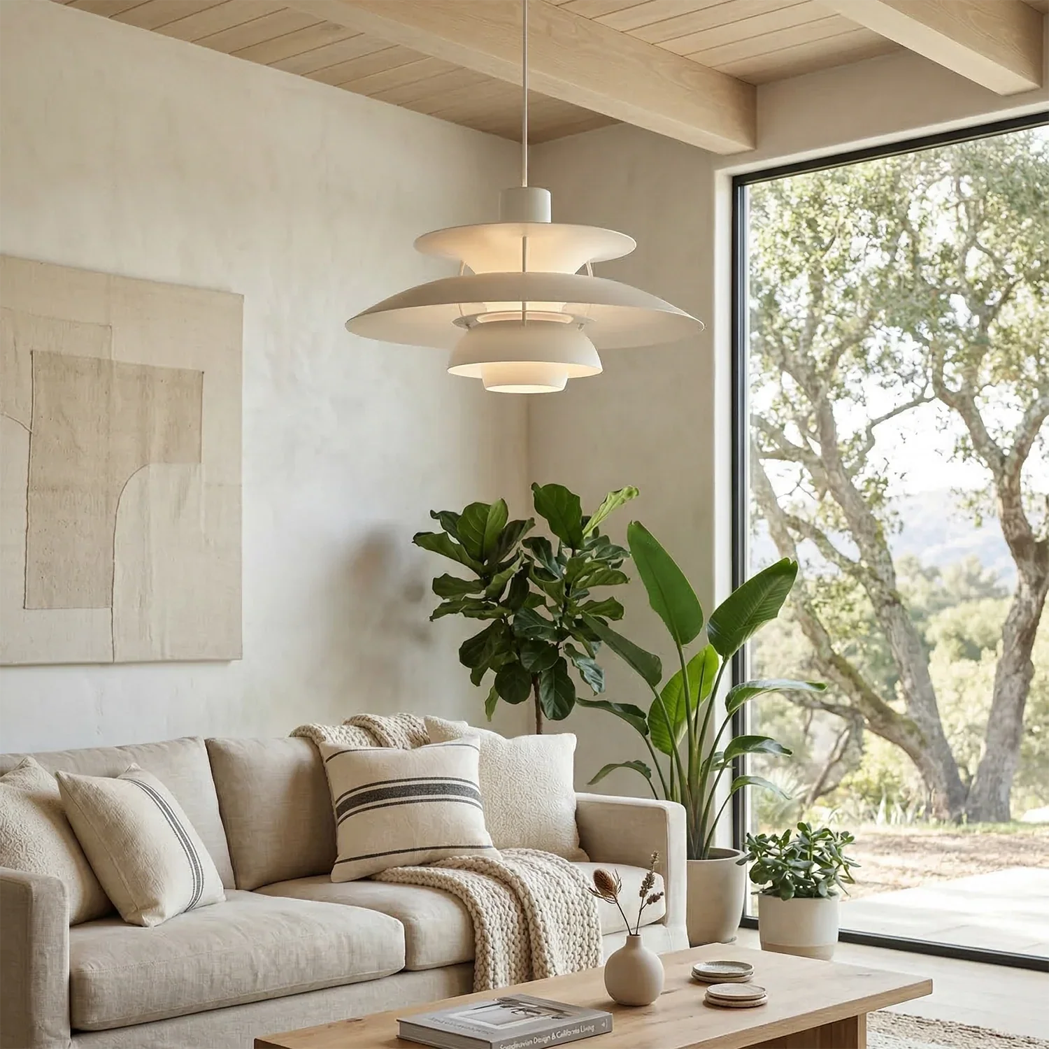 Multi-Tier Saucer Pendant Lamp | wildoxy