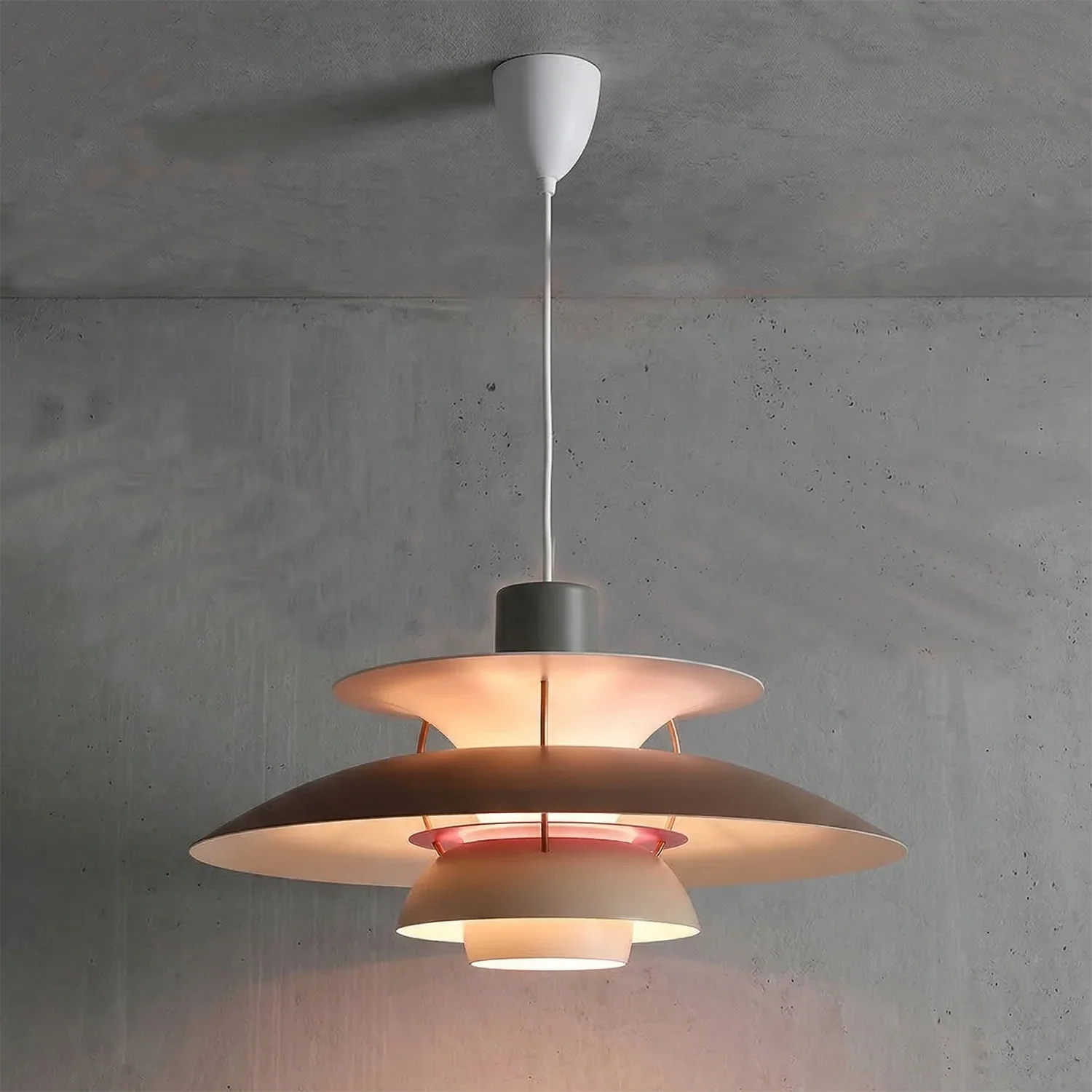 Multi-Tier Saucer Pendant Lamp | wildoxy