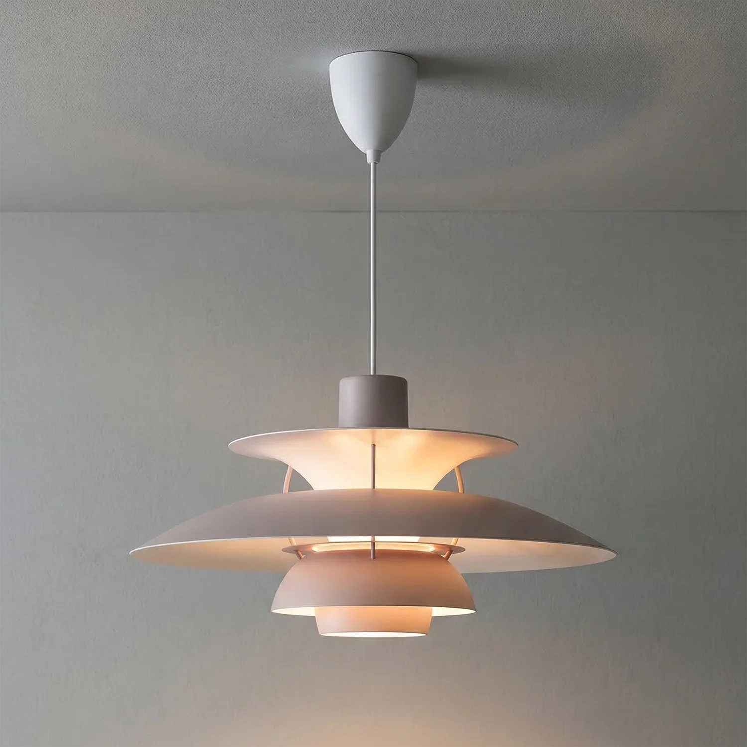 Multi-Tier Saucer Pendant Lamp | wildoxy